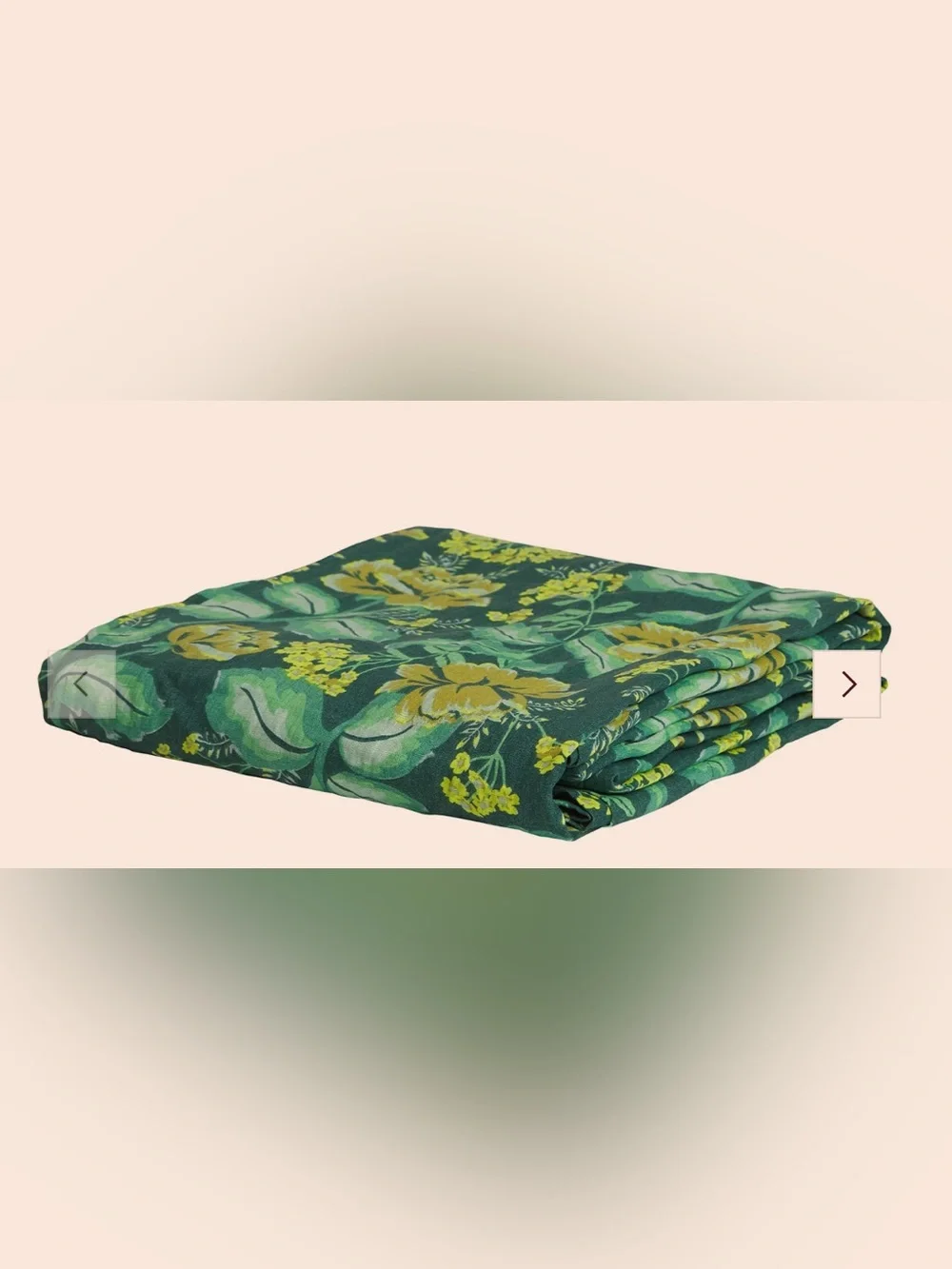 Sage & Clare NWT Margot 100% Linen Flat Sheet - Forest Colorway - Queen